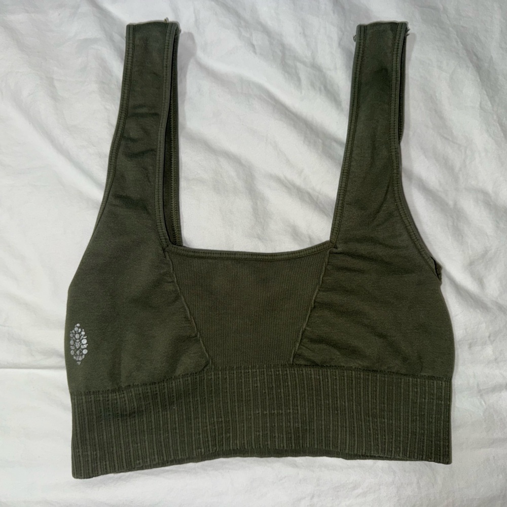 Free People Movement Good Karma Square Neck Sports Bra